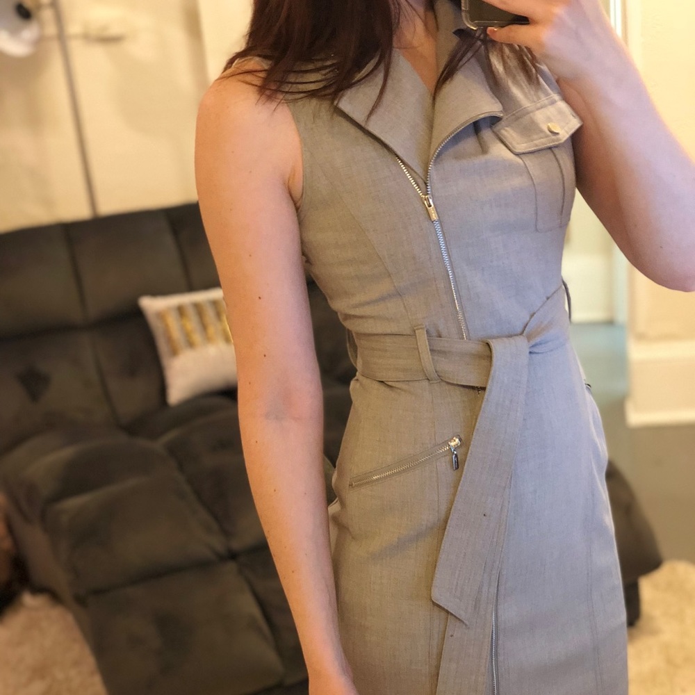 Calvin Klein Grey Dress